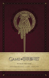 Front cover_Game Of Thrones: Hand Of The King Hardcover Ruled Journal