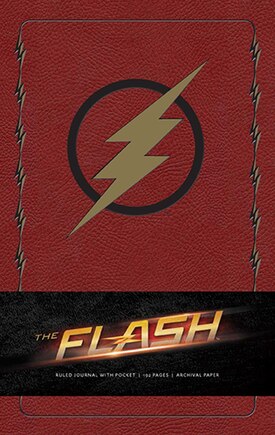 The Flash Hardcover Ruled Journal