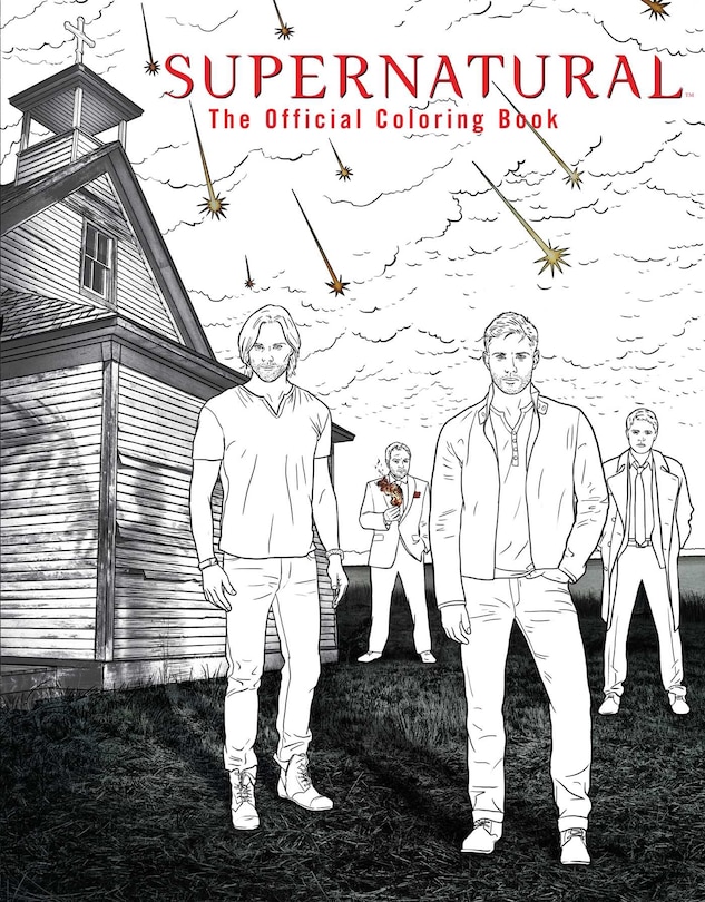 Front cover_Supernatural: The Official Coloring Book