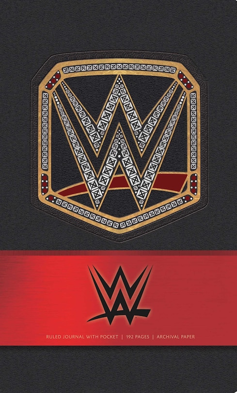 Front cover_WWE Hardcover Ruled Journal