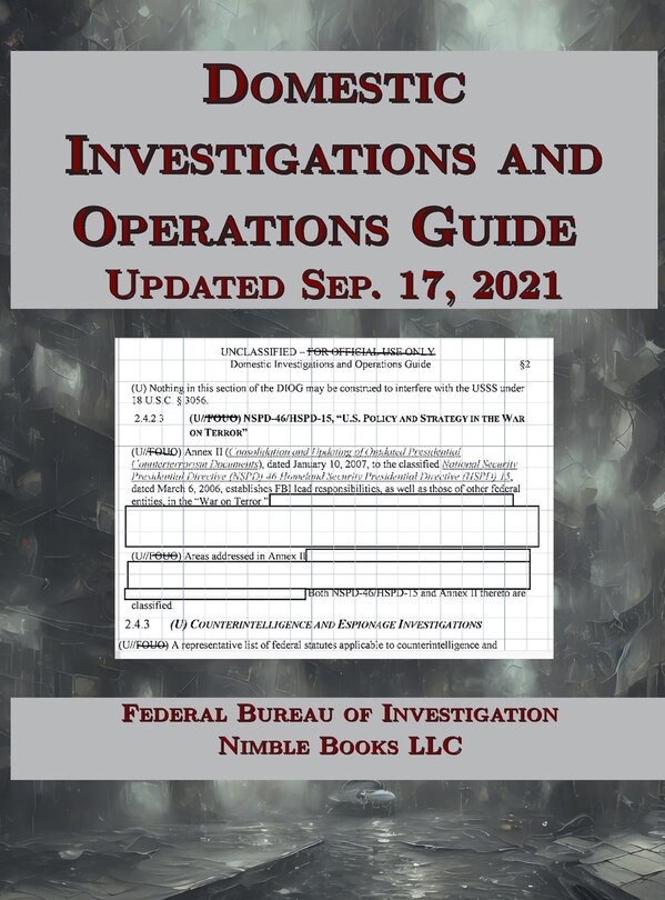 Front cover_Domestic Investigations and Operations Guide