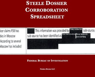 Couverture_Steele Dossier Corroboration Spreadsheet