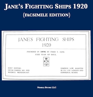 Front cover_Jane's Fighting Ships 1920 (facsimile edition)