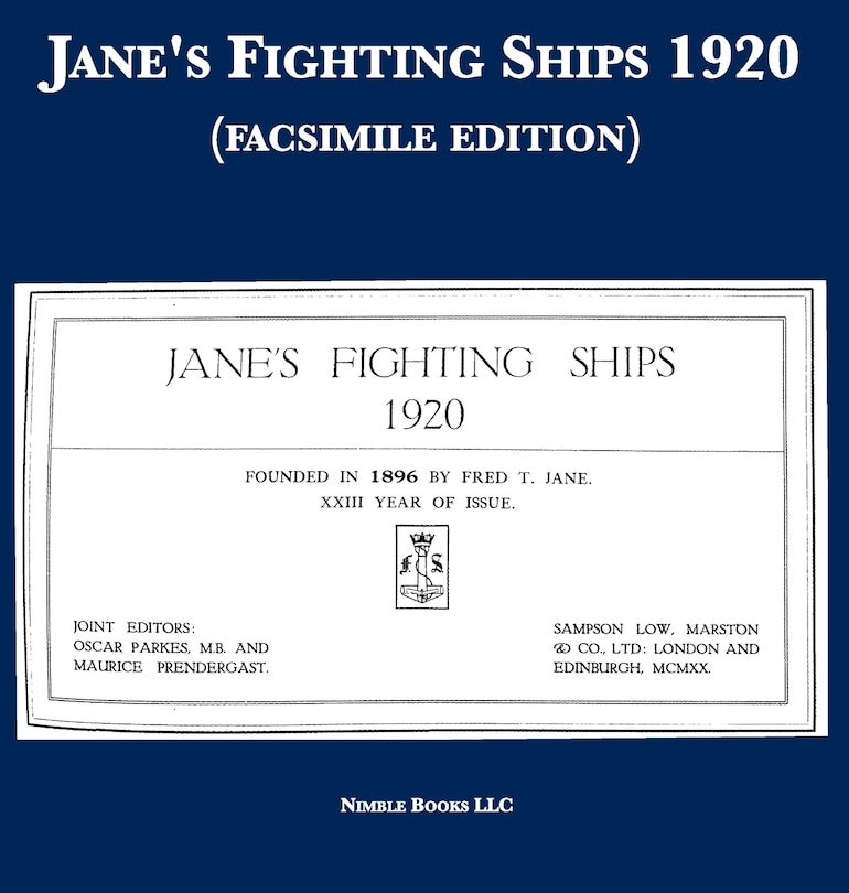 Front cover_Jane's Fighting Ships 1920 (facsimile edition)