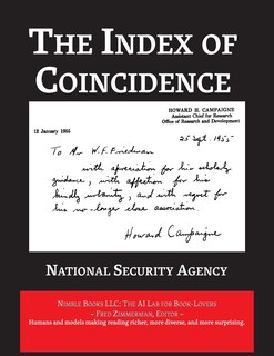 Front cover_The Index of Coincidence