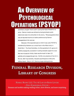 Front cover_Analysis of Psychological Operations (PSYOP)