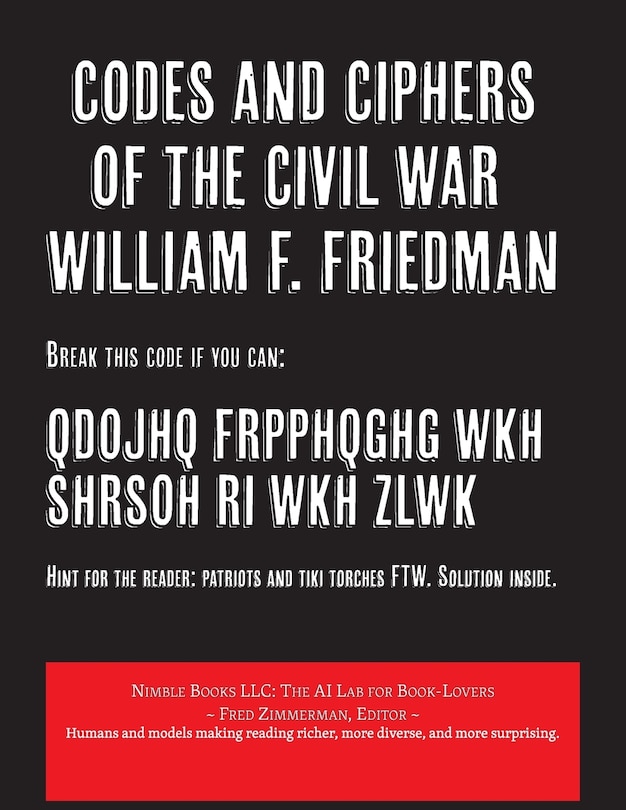 Couverture_Codes and Ciphers of the Civil War
