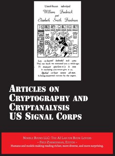 Couverture_Articles on Cryptography and Cryptanalysis