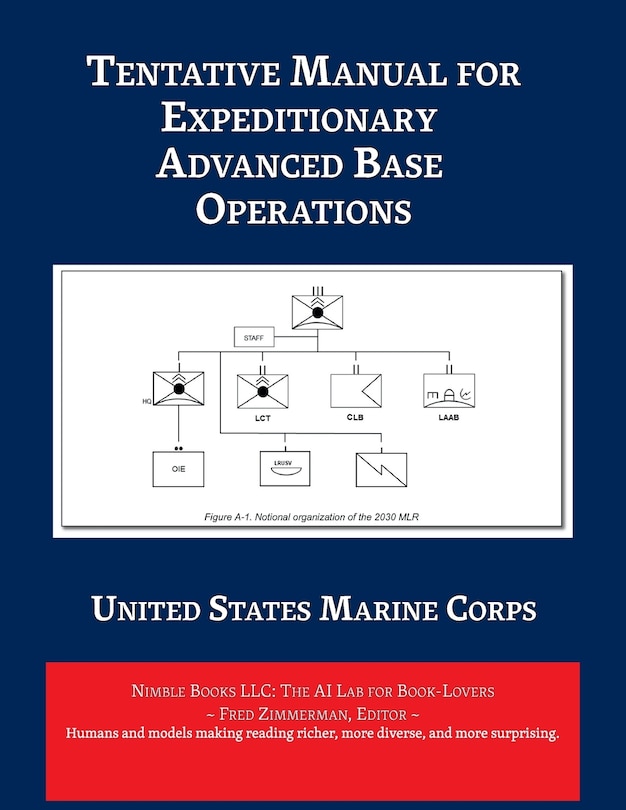 Couverture_Tentative Manual for Expeditionary Advanced Base Operations