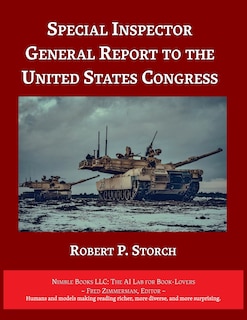 Couverture_Special Inspector General Report to the United States Congress