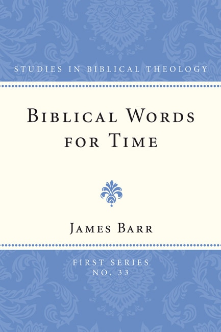 Front cover_Biblical Words for Time