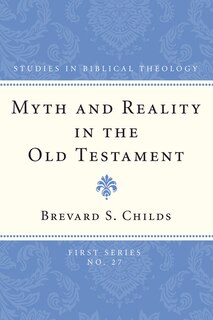 Couverture_Myth and Reality in the Old Testament