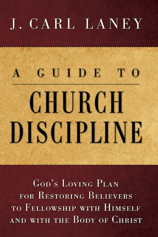 Front cover_A Guide to Church Discipline