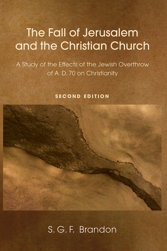 Front cover_The Fall of Jerusalem and the Christian Church