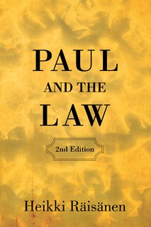 Front cover_Paul and the Law (2nd Edition)