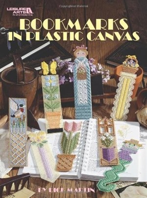 Front cover_Bookmarks in Plastic Canvas