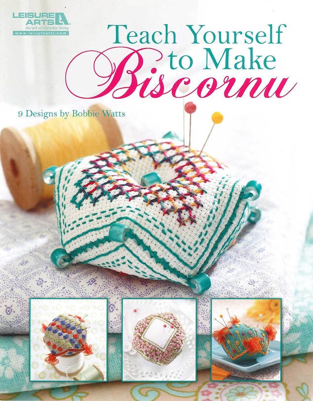 Front cover_Teach Yourself to Make Biscornu