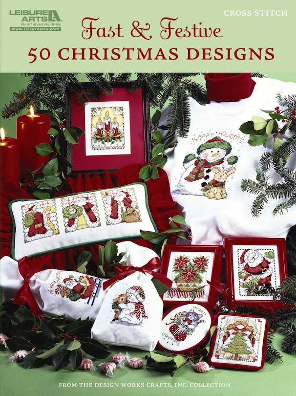 Front cover_Fast & Festive 50 Christmas Designs