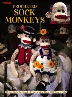 Front cover_Crocheted Sock Monkeys
