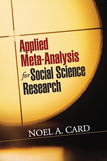 Front cover_Applied Meta-Analysis for Social Science Research
