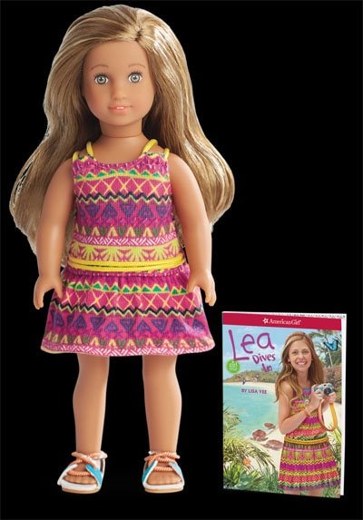 Lea Clark Girl Of The Year 2016 Mini Doll And Book Book By American Girl ty Indigo