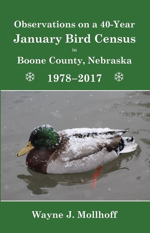 Couverture_Observations on a 40-Year January Bird Census in Boone County, Nebraska, 1978-2017