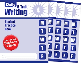 Couverture_Daily 6-Trait Writing, Grade 4 Student Edition Workbook