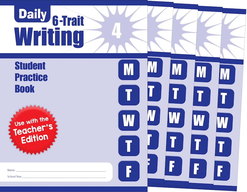Couverture_Daily 6-Trait Writing, Grade 4 Student Edition Workbook