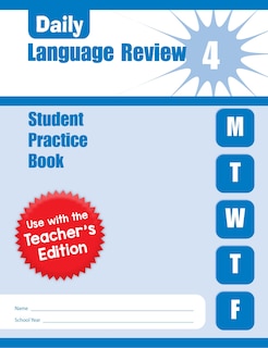 Couverture_Daily Language Review, Grade 4 Student Edition Workbook