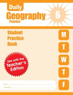 Front cover_Daily Geography Practice, Grade 6 Student Edition Workbook
