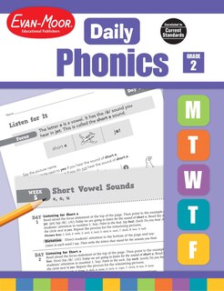 Couverture_Daily Phonics, Grade 2 Teacher Edition