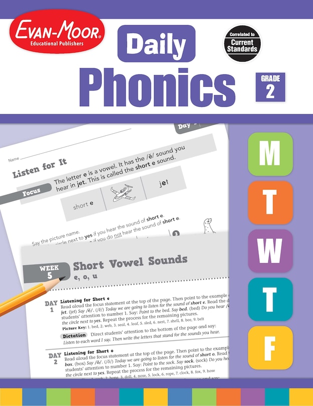 Couverture_Daily Phonics, Grade 2 Teacher Edition