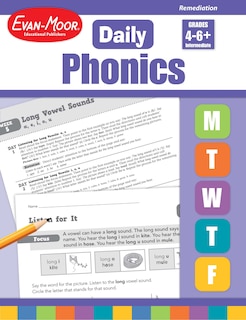 Couverture_Daily Phonics, Grade 4 - 6 + Teacher Edition
