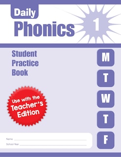 Front cover_Daily Phonics, Grade 1 Student Edition Workbook