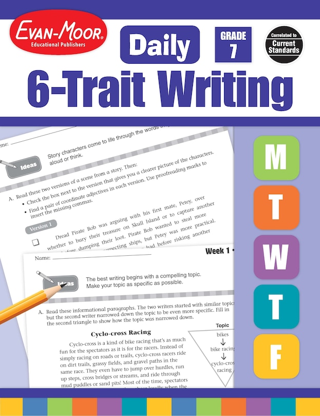 Couverture_Daily 6-Trait Writing, Grade 7 Teacher Edition