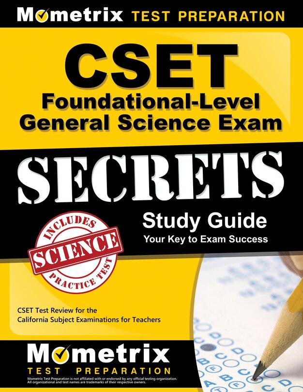 Couverture_Cset Foundational-Level General Science Exam Secrets Study Guide