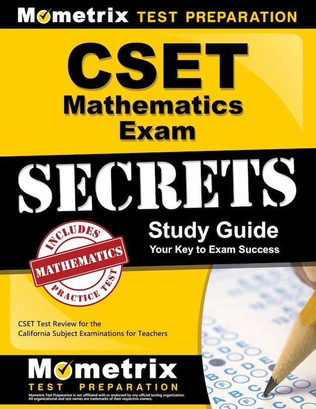 Front cover_Cset Mathematics Exam Secrets Study Guide