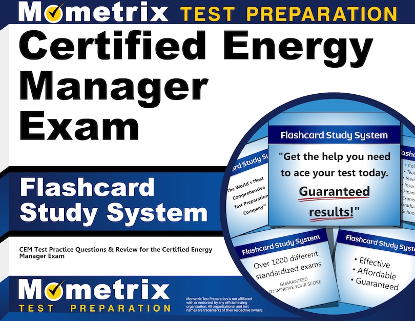 Certified Energy Manager Exam Flashcard Study System: Cem Test Practice Questions And Review For The Certified Energy Ma