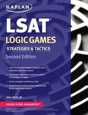 Couverture_Kaplan LSAT Logic Games Strategies & Tactics