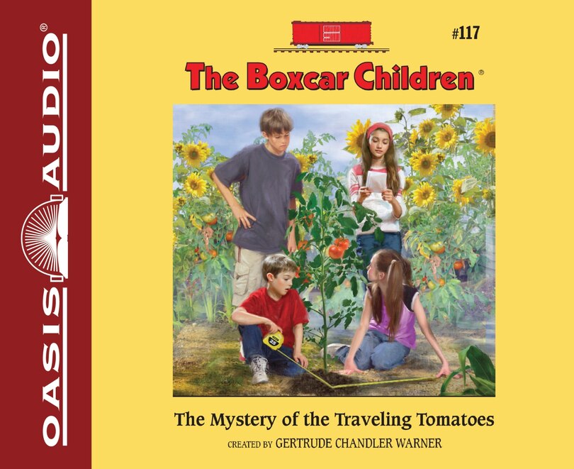 Front cover_The Mystery Of The Traveling Tomatoes (library Edition)