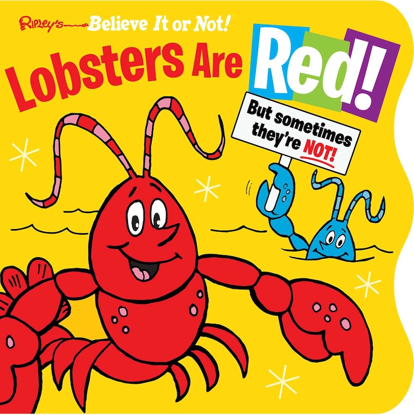Couverture_Ripley's Believe It or Not! Lobsters Are Red