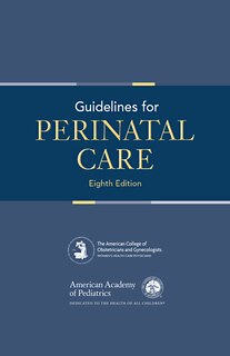 Front cover_Guidelines For Perinatal Care