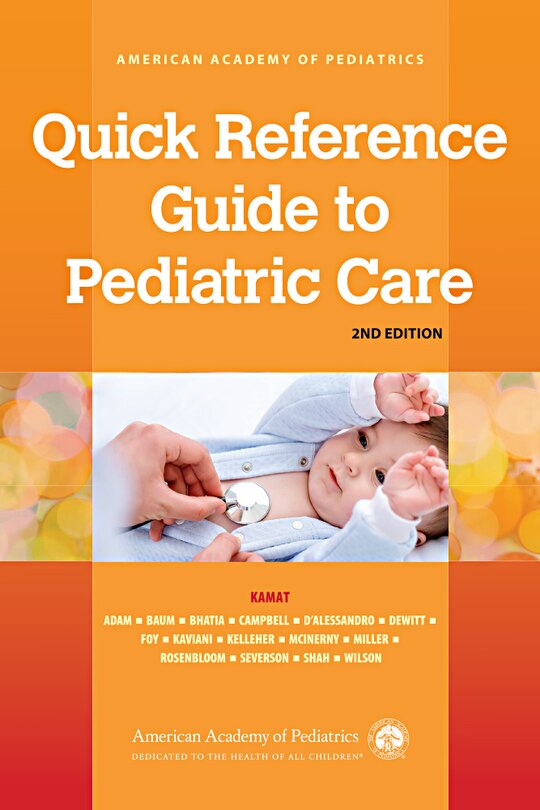 Front cover_Quick Reference Guide To Pediatric Care