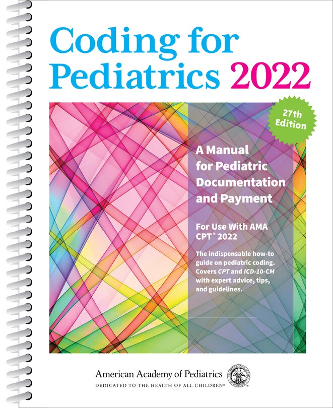 Front cover_Coding For Pediatrics 2022