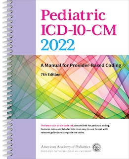 Front cover_Pediatric Icd-10-cm 2022