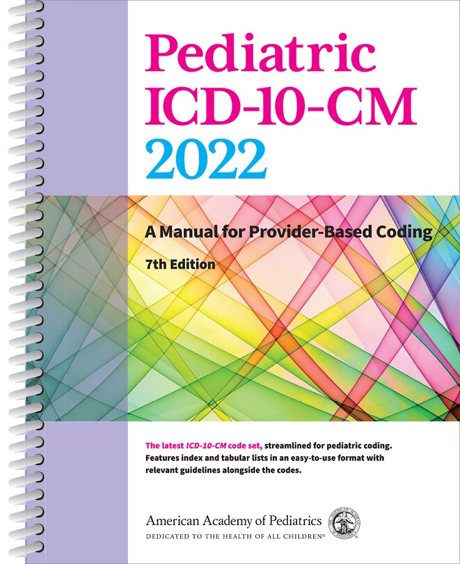 Front cover_Pediatric Icd-10-cm 2022