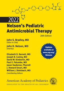 Front cover_2022 Nelson's Pediatric Antimicrobial Therapy