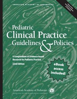 Couverture_Pediatric Clinical Practice Guidelines And Policies