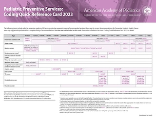 Front cover_Pediatric Preventive Services
