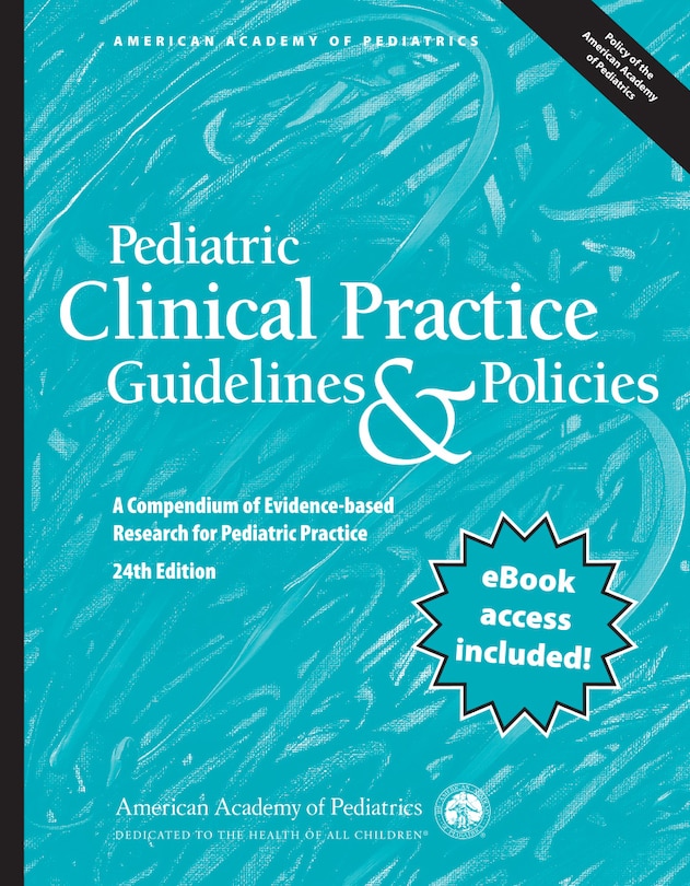 Couverture_Pediatric Clinical Practice Guidelines and Policies